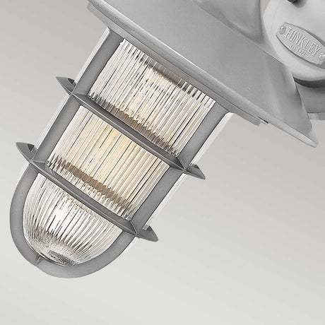 Hinkley Outdoor Wall Light from the Marina range. Marina 1 Light Small Wall Lantern Product Code = HK-MARINA2-S