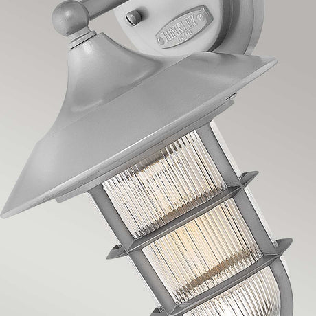 Hinkley Outdoor Wall Light from the Marina range. Marina 1 Light Small Wall Lantern Product Code = HK-MARINA2-S