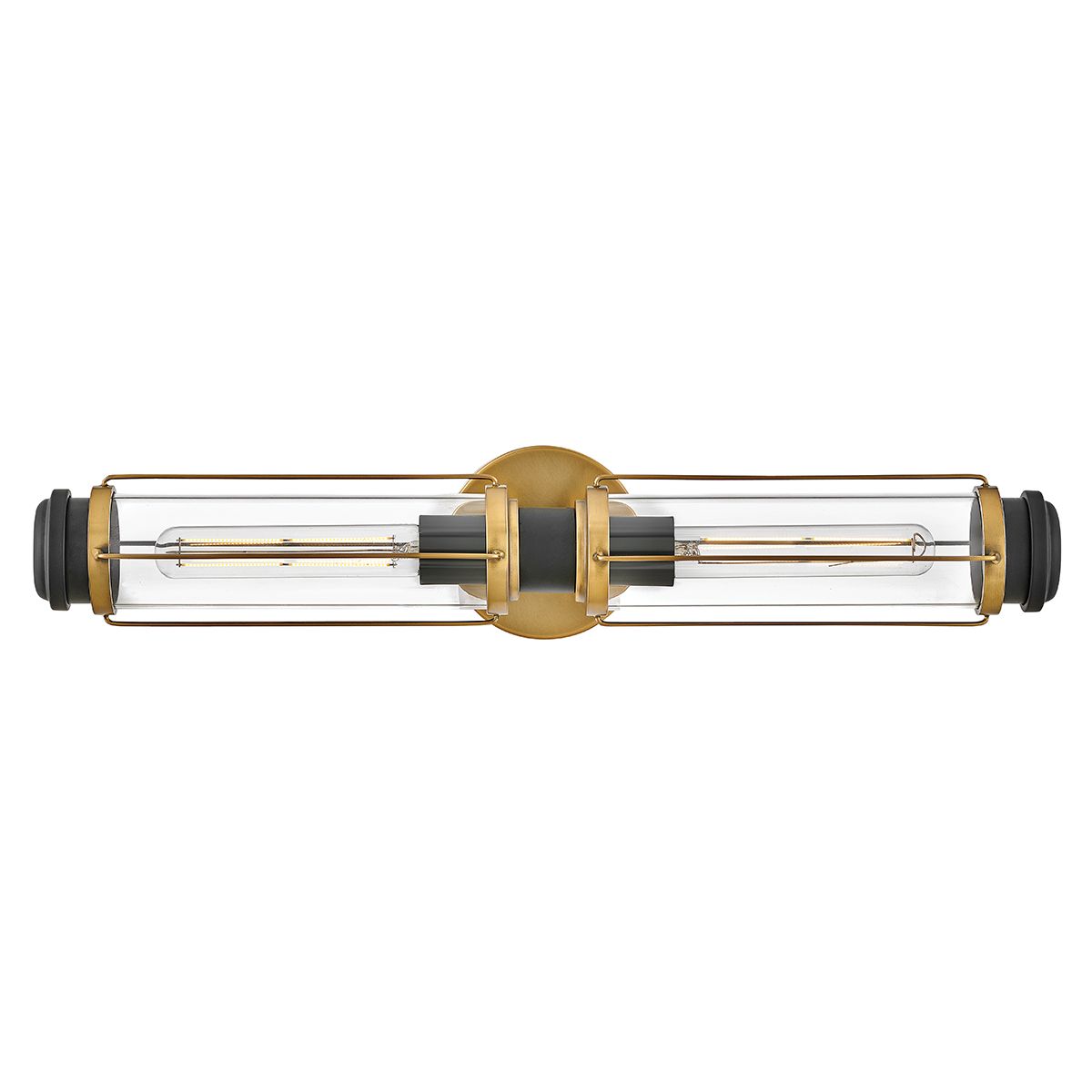 Hinkley Masthead 2-light Wall Light – SKU HK-MASTHEAD2-HBBK