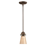 Hinkley Pendant from the Mayflower range. Mayflower 1 Light Mini Pendant  Product Code = HK-MAYFLOWER-P-A