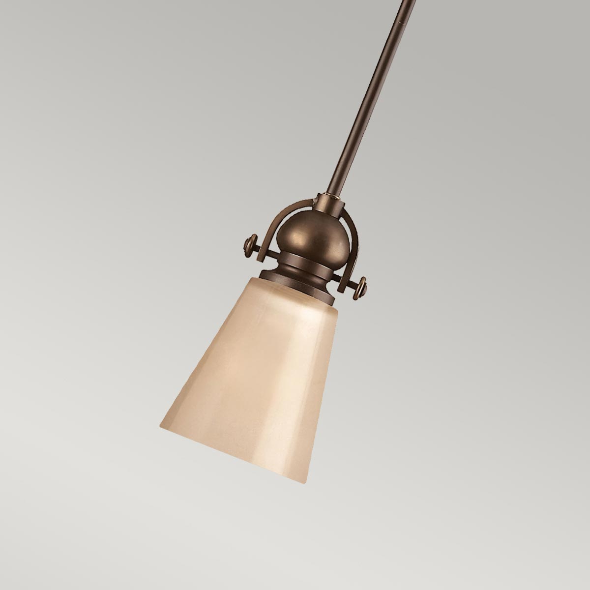 Hinkley Pendant from the Mayflower range. Mayflower 1 Light Mini Pendant  Product Code = HK-MAYFLOWER-P-A
