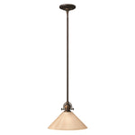 Hinkley Pendant from the Mayflower range. Mayflower 1 Light Mini Pendant  Product Code = HK-MAYFLOWER-P-B