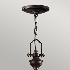 Hinkley Pendant from the Mayflower range. Mayflower 3 Light Pendant Product Code = HK-MAYFLOWER-P-C