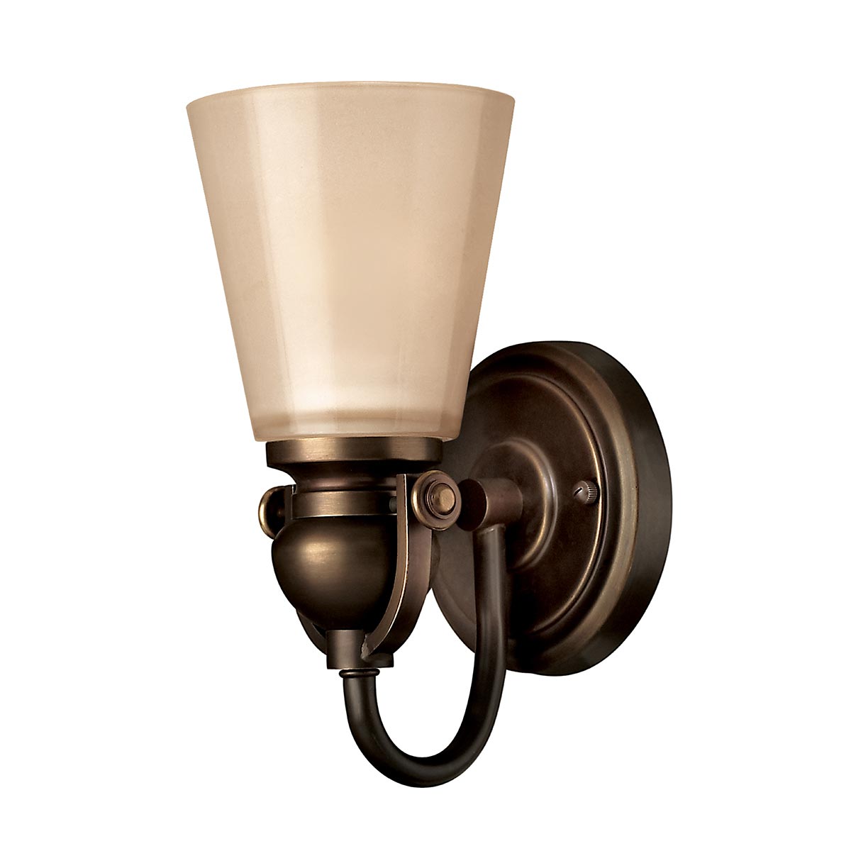 Hinkley Wall Light from the Mayflower range. Mayflower 1 Light Wall Light Product Code = HK-MAYFLOWER1