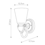 Hinkley Wall Light from the Mayflower range. Mayflower 1 Light Wall Light – SKU HK-MAYFLOWER1