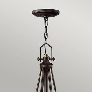 Hinkley Chandelier from the Mayflower range. Mayflower 6 Light Chandelier Product Code = HK-MAYFLOWER6