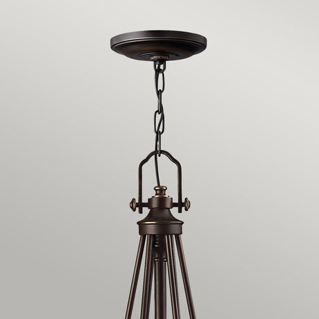Hinkley Chandelier from the Mayflower range. Mayflower 6 Light Chandelier Product Code = HK-MAYFLOWER6