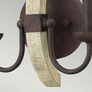 Hinkley Middlefield 2 Light Wall Light HK-MIDDLEFIELD2