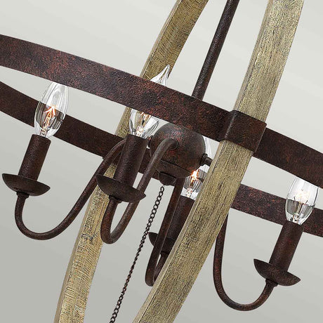 Hinkley Middlefield 4 Light Chandelier HK-MIDDLEFIELDP4