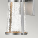 Hinkley Outdoor Wall Light from the Miles range. Miles 1 Light Wall Lantern – SKU HK-MILES-SI