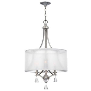 Hinkley Chandelier from the Mime range. Mime 3 Light Pendant Chandelier Product Code = HK-MIME-3P