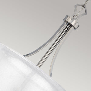 Hinkley Chandelier from the Mime range. Mime 3 Light Pendant Chandelier Product Code = HK-MIME-3P