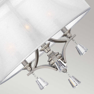 Hinkley Chandelier from the Mime range. Mime 3 Light Pendant Chandelier Product Code = HK-MIME-3P