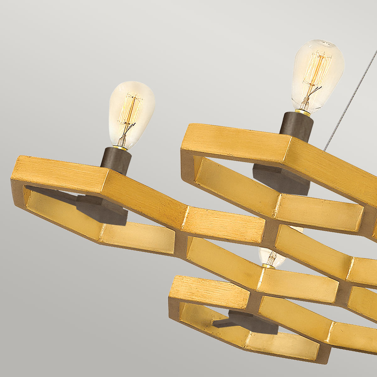 Hinkley Pendant from the Moxie range. Moxie 6 Light Chandelier Product Code = HK-MOXIE6-C-SSG