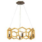 Hinkley Pendant from the Moxie range. Moxie 6 Light Pendant Product Code = HK-MOXIE6-P-SSG