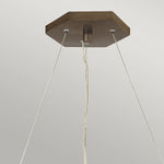 Hinkley Pendant from the Moxie range. Moxie 6 Light Pendant Product Code = HK-MOXIE6-P-SSG