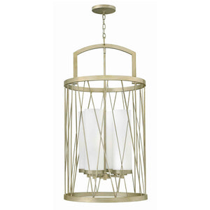 Hinkley Chandelier from the Nest range. Nest 4 Light Pendant Chandelier Product Code = HK-NEST-P-C-SL
