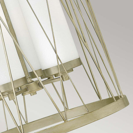 Hinkley Chandelier from the Nest range. Nest 4 Light Pendant Chandelier Product Code = HK-NEST-P-C-SL