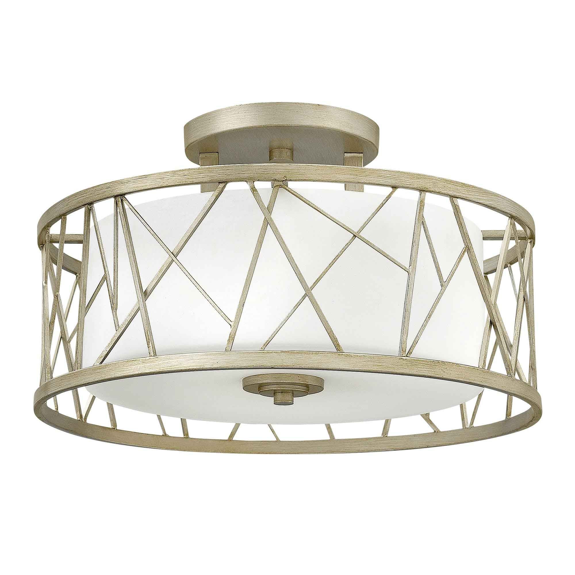Hinkley Nest 3 Light Semi-Flush – SKU HK-NEST-SF-SL