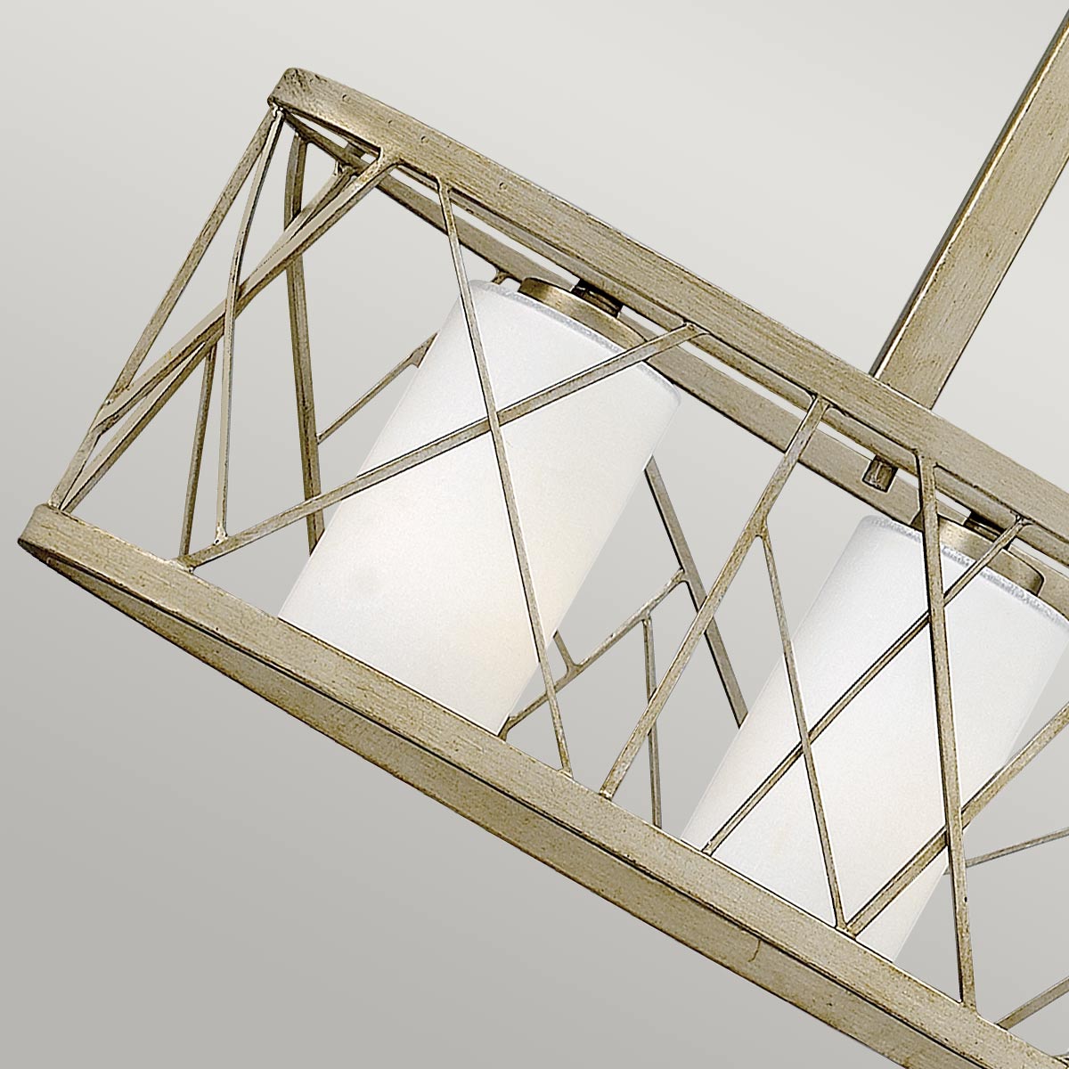 Hinkley Chandelier from the Nest range. Nest 4 Light Island Chandelier Product Code = HK-NEST4-ISLE-SL