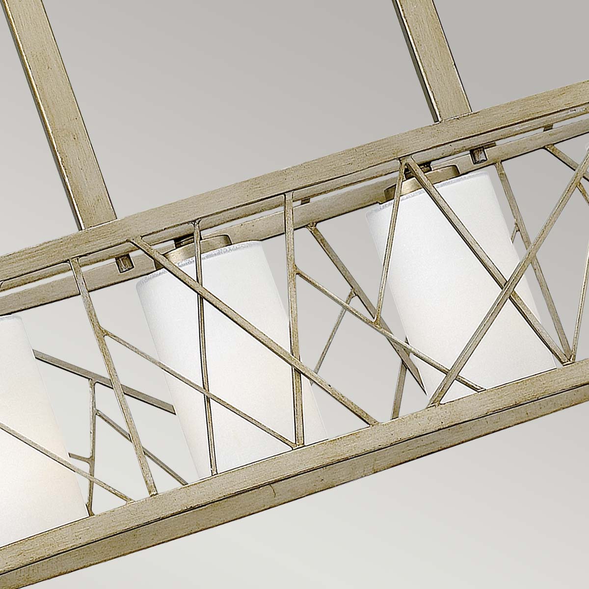 Hinkley Chandelier from the Nest range. Nest 4 Light Island Chandelier Product Code = HK-NEST4-ISLE-SL