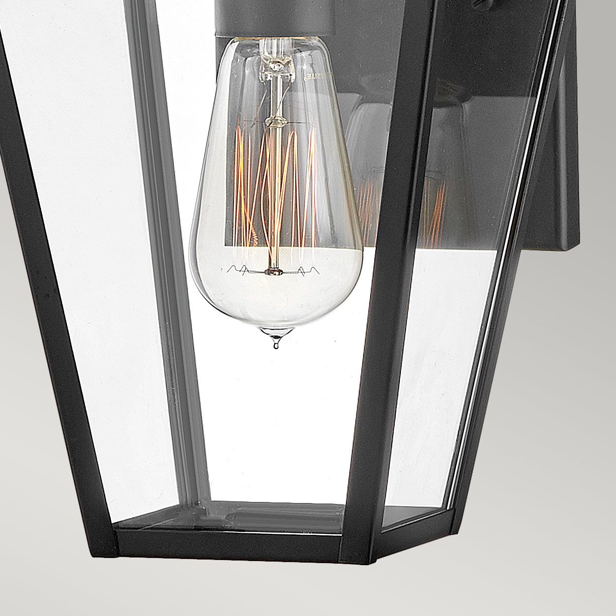 Hinkley Palma 1-light Small Wall Lantern – SKU HK-PALMA-S-BK