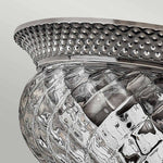 Hinkley Ceiling Flush from the Plantation range. Plantation 2 Light Small Flush Product Code = HK-PLANT-F-S-PL