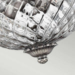 Hinkley Ceiling Flush from the Plantation range. Plantation 2 Light Small Flush Product Code = HK-PLANT-F-S-PL