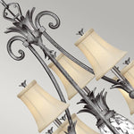 Hinkley Chandelier from the Plantation range. Plantation 10 Light Chandelier – SKU HK-PLANT10-PL