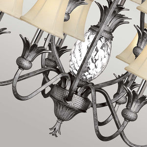 Hinkley Chandelier from the Plantation range. Plantation 10 Light Chandelier Product Code = HK-PLANT10-PL