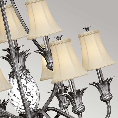 Hinkley Chandelier from the Plantation range. Plantation 10 Light Chandelier Product Code = HK-PLANT10-PL