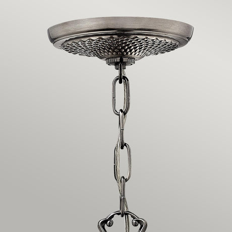 Hinkley Chandelier from the Plantation range. Plantation 3 Light Chandelier Product Code = HK-PLANT3-PL
