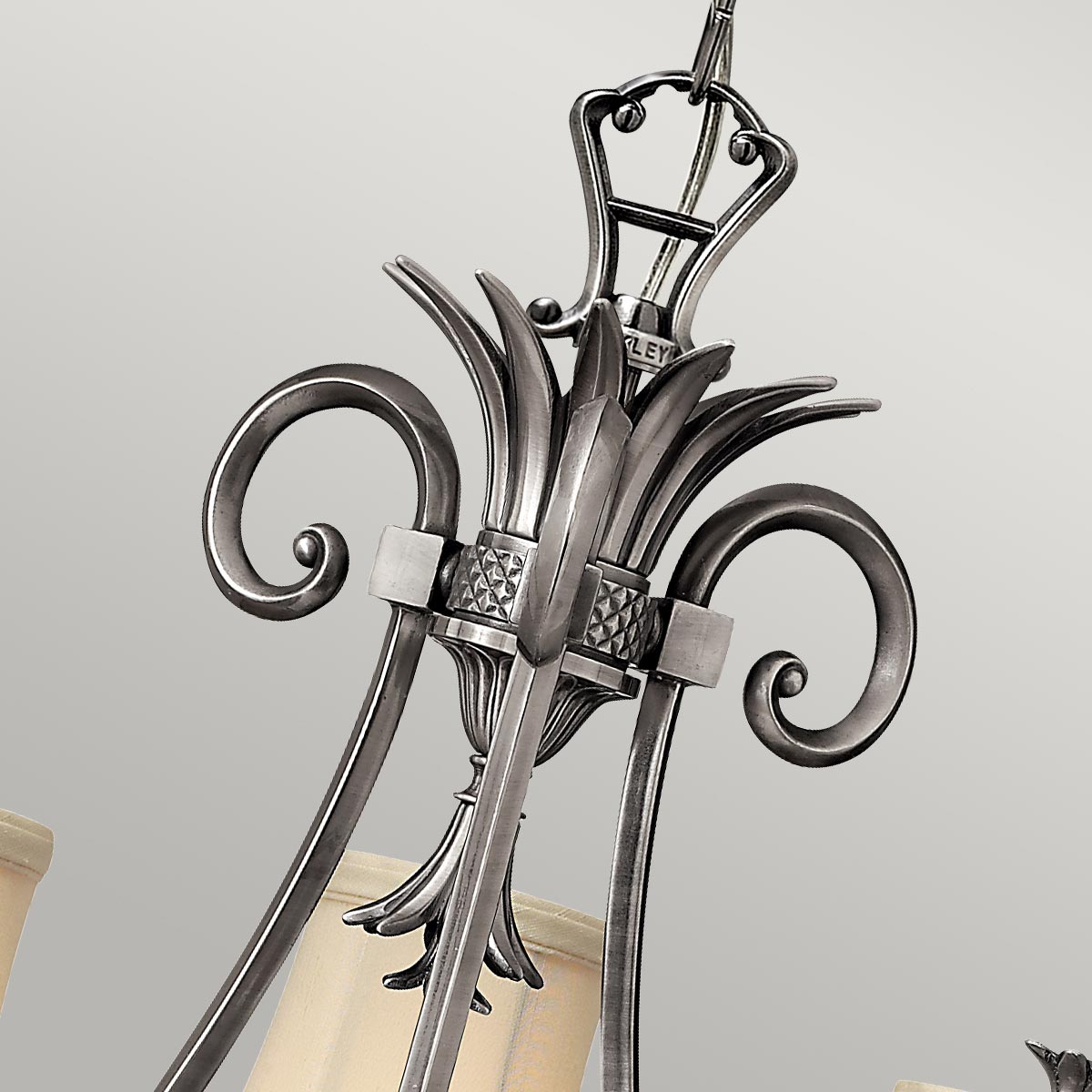 Hinkley Chandelier from the Plantation range. Plantation 3 Light Chandelier Product Code = HK-PLANT3-PL