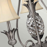 Hinkley Chandelier from the Plantation range. Plantation 3 Light Chandelier Product Code = HK-PLANT3-PL