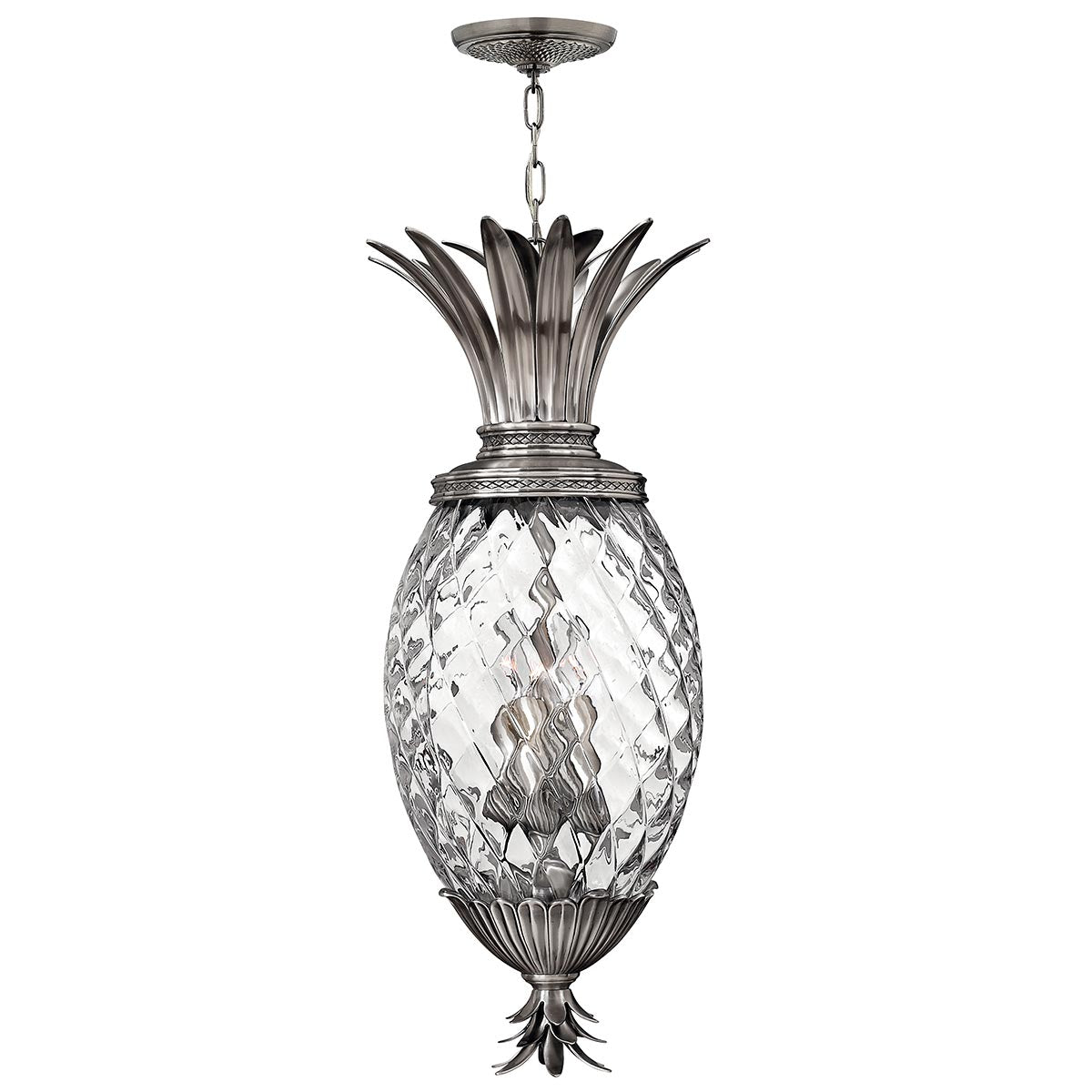 Hinkley Pendant from the Plantation range. Plantation 4 Light Pentant Product Code = HK-PLANT4-P-PL