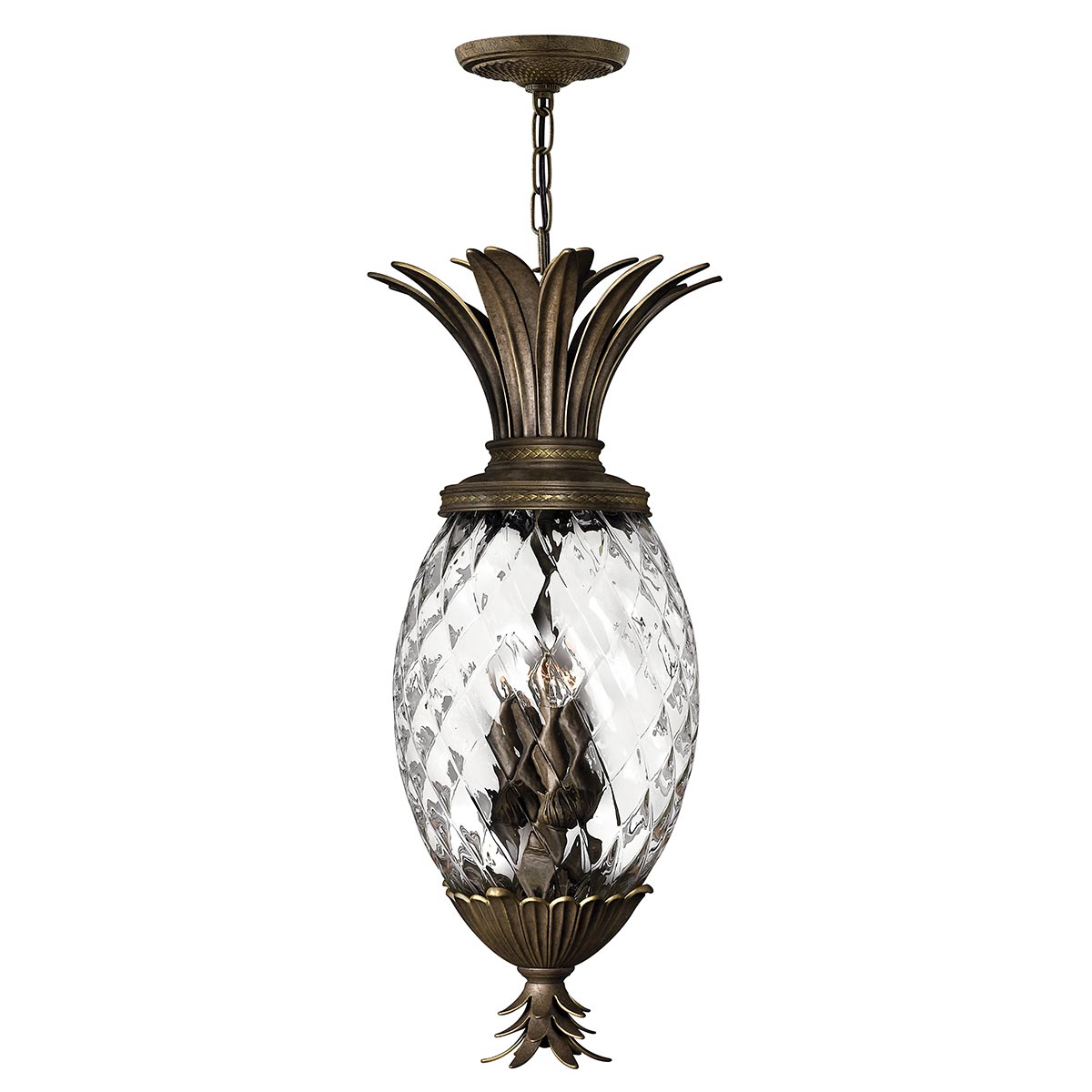 Hinkley Pendant from the Plantation range. Plantation 4 Light Pentant Product Code = HK-PLANT4-P-PZ