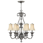 Hinkley Chandelier from the Plantation range. Plantation 7 Light Chandelier Product Code = HK-PLANT7-PL