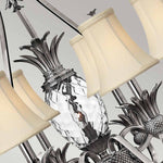 Hinkley Chandelier from the Plantation range. Plantation 7 Light Chandelier Product Code = HK-PLANT7-PL