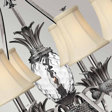 Hinkley Chandelier from the Plantation range. Plantation 7 Light Chandelier Product Code = HK-PLANT7-PL