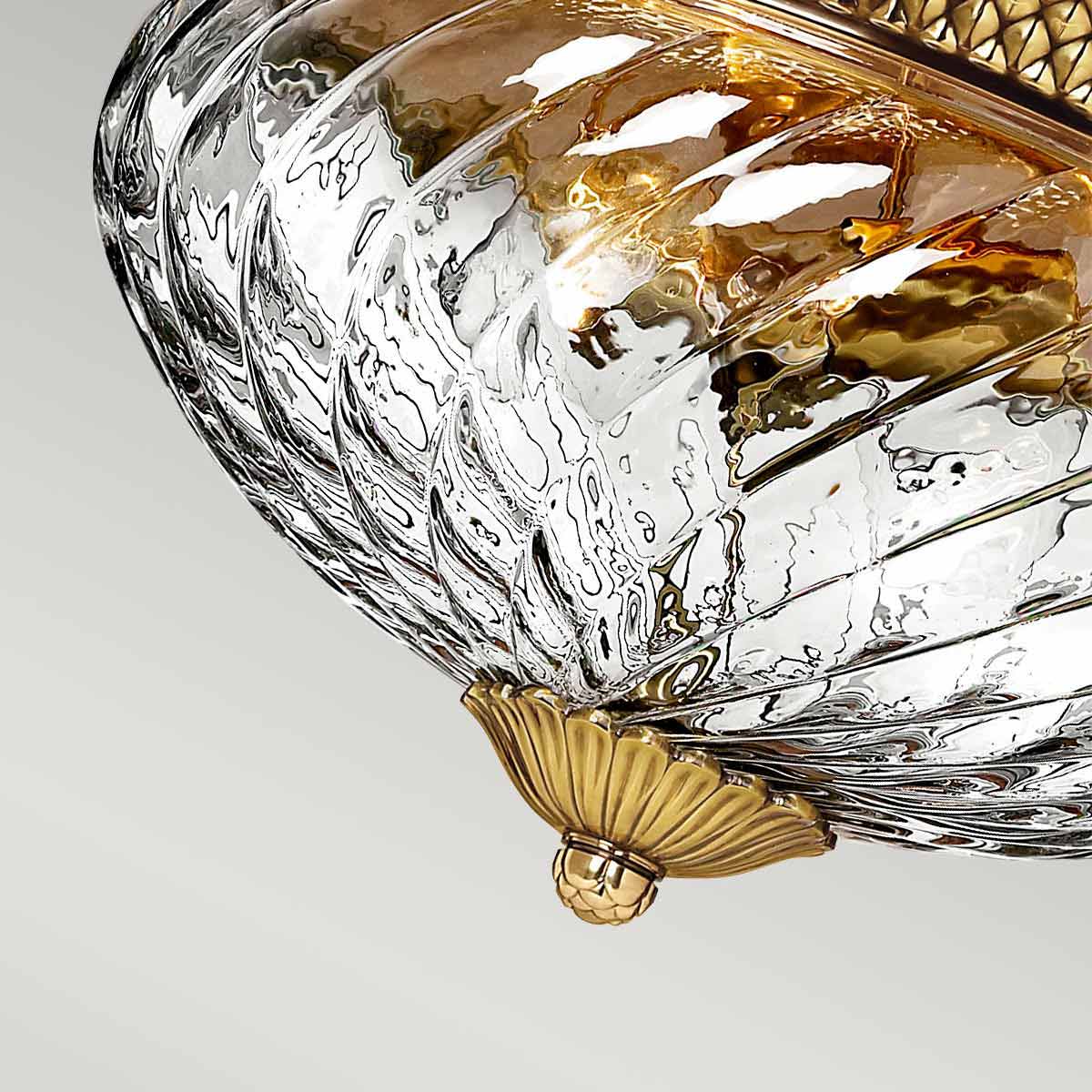 Hinkley Plantation 3 Light Flush HK-PLANTATION-FL-BB