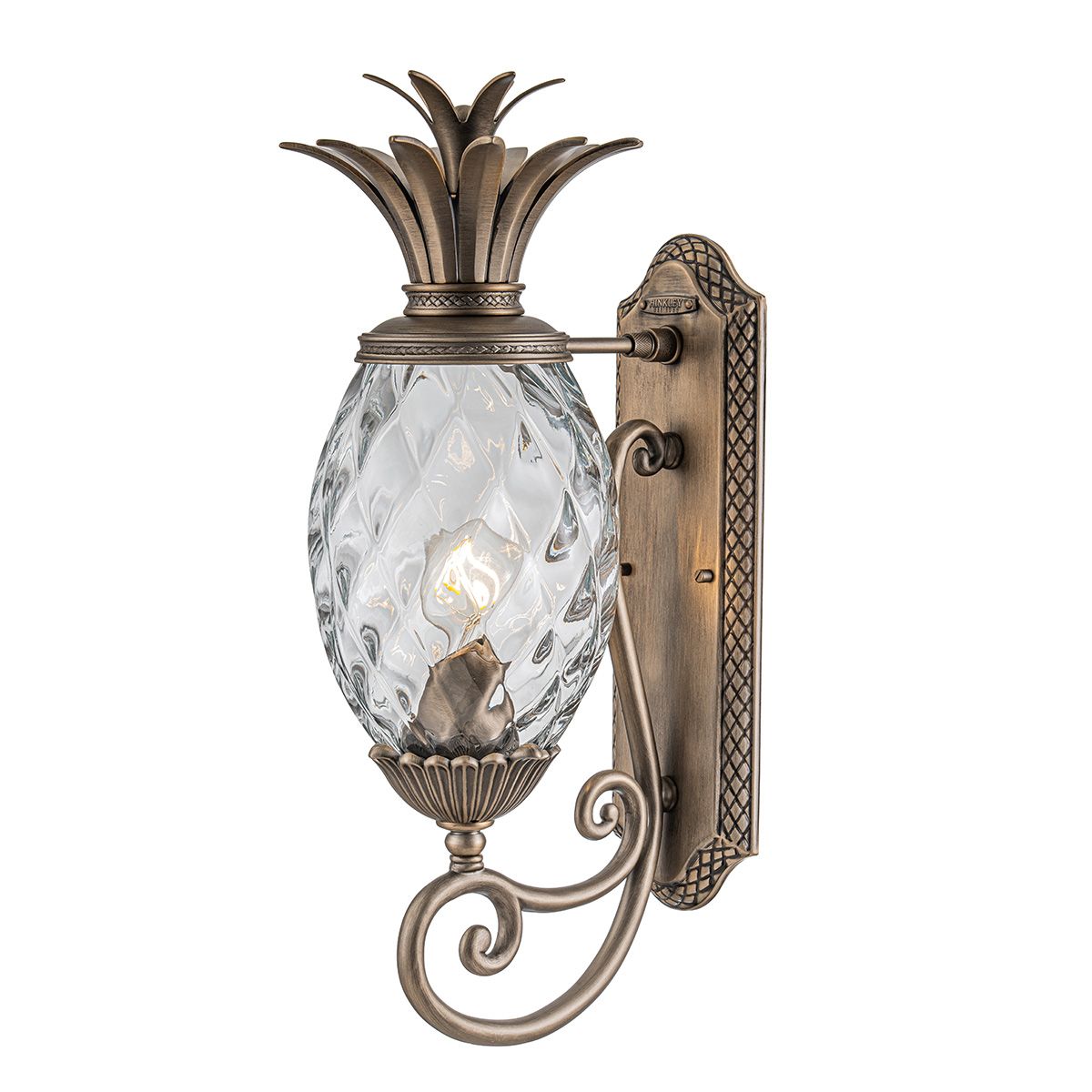 Hinkley Plantation 1-light Medium Wall Lantern – SKU HK-PLANTATION-M-BU
