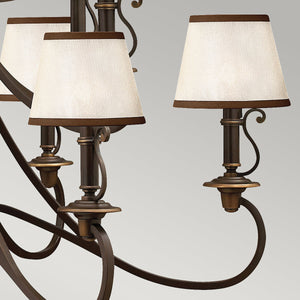 Hinkley Chandelier from the Plymouth range. Plymouth 15 Light Chandelier  Product Code = HK-PLYMOUTH15