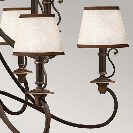 Hinkley Chandelier from the Plymouth range. Plymouth 15 Light Chandelier  Product Code = HK-PLYMOUTH15