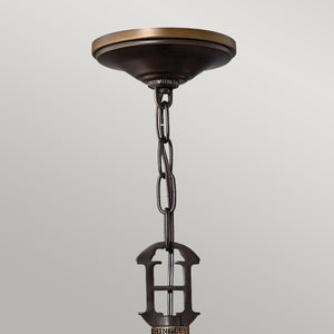 Hinkley Chandelier from the Plymouth range. Plymouth 3 Light Chandelier Product Code = HK-PLYMOUTH3