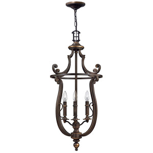 Hinkley Chandelier from the Plymouth range. Plymouth 4 Light Pendant Product Code = HK-PLYMOUTH4-P