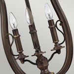 Hinkley Chandelier from the Plymouth range. Plymouth 4 Light Pendant Product Code = HK-PLYMOUTH4-P