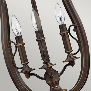 Hinkley Chandelier from the Plymouth range. Plymouth 4 Light Pendant Product Code = HK-PLYMOUTH4-P