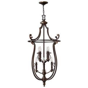 Hinkley Chandelier from the Plymouth range. Plymouth 8 Light Pendant Product Code = HK-PLYMOUTH8-P