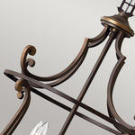 Hinkley Chandelier from the Plymouth range. Plymouth 8 Light Pendant Product Code = HK-PLYMOUTH8-P