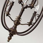 Hinkley Chandelier from the Plymouth range. Plymouth 8 Light Pendant Product Code = HK-PLYMOUTH8-P